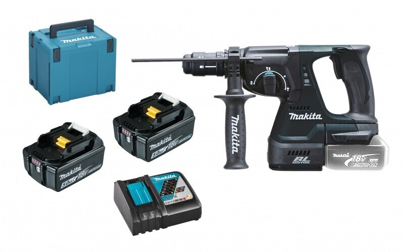 Makita DHR243RTJB Akku Bohrhammer Sonderdeition in Schwarz