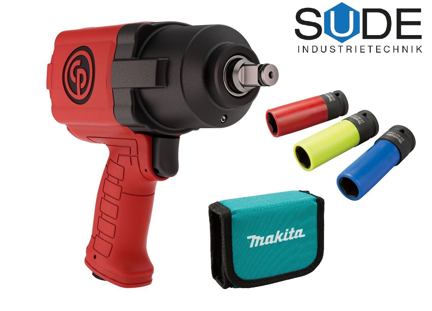 1/2 Zoll Schlagschrauber CP7741 + Schlagnuss-Set