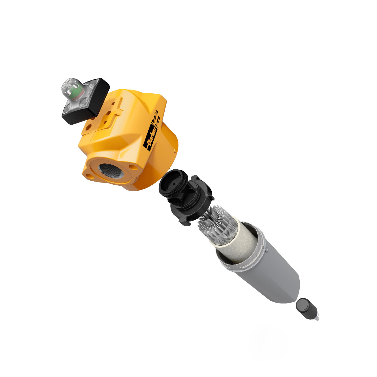 2 1/2" PARKER AO Koaleszenzfilter (< 1 µm) bis 19,8 m³/min