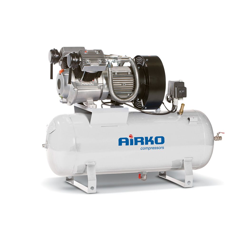 AIRKO 469-50 Kolbenkompressor mit Anlage mit 50 Liter Behälter