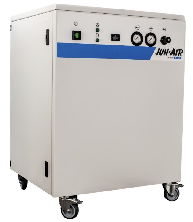 120R-40M ölfreier schallgedämmter Kolbenkompressor mit 40 Liter Behälter